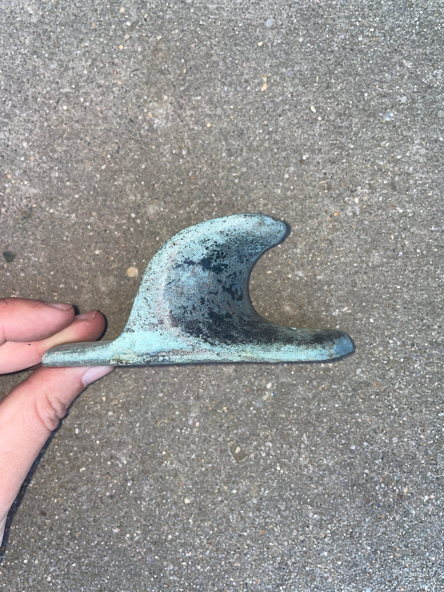 Vintage Bronze Half Cleat/Guide