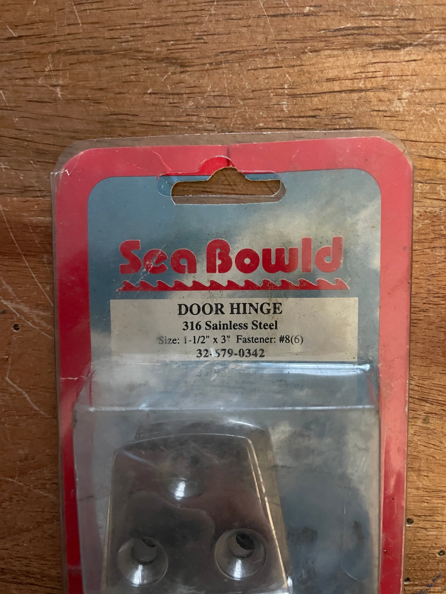 SeaBowld 316 Stainless Steel PAIR Door Hinge - NEW