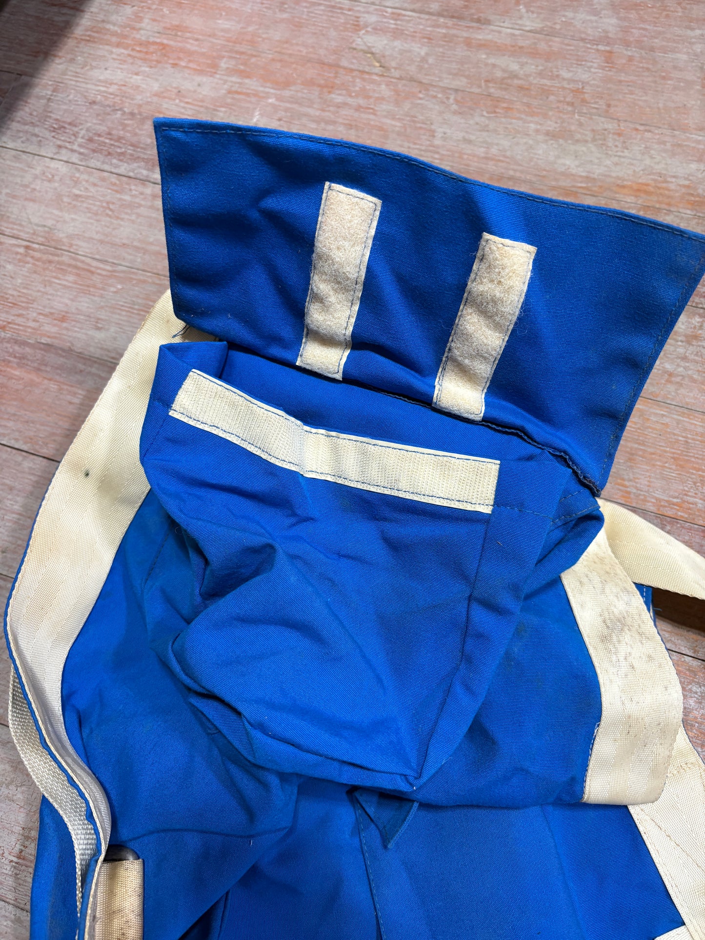 Lands End Blue Canvas Bosuns Chair