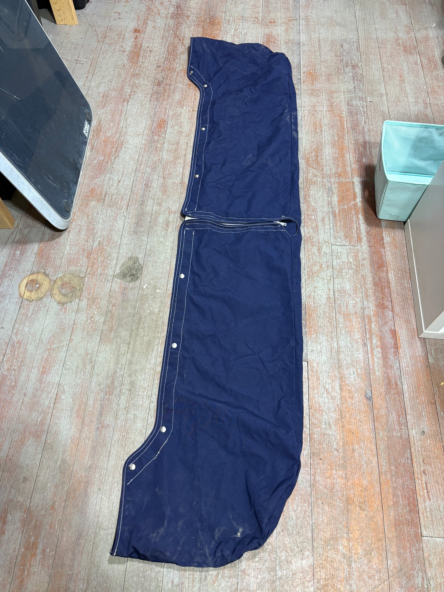 Liberty Sail and Canvas Navy Blue Bimini Cover