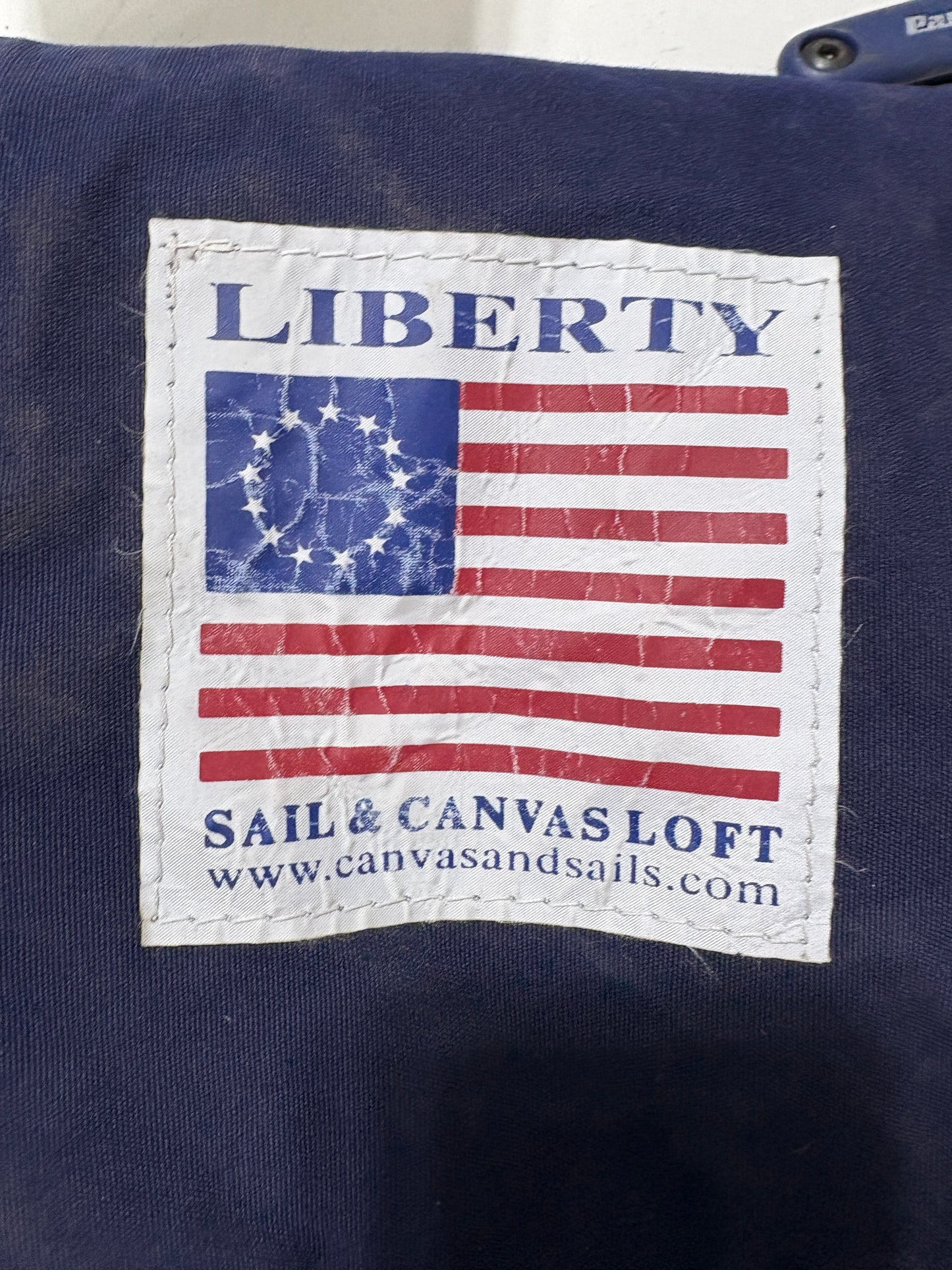 Liberty Sail and Canvas Navy Blue Bimini Cover