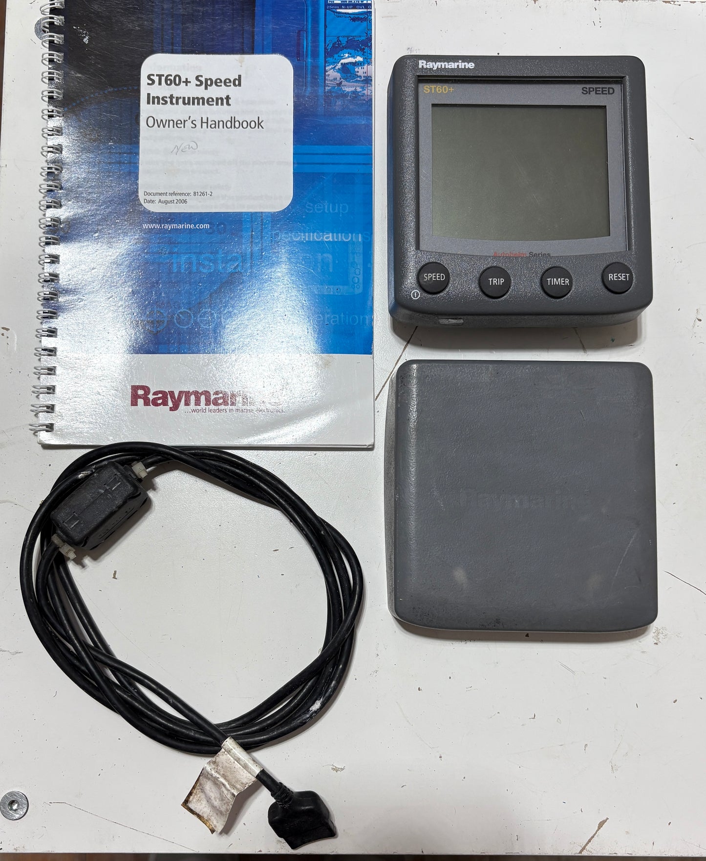Raymarine ST60+ Speed Instrument- Untested