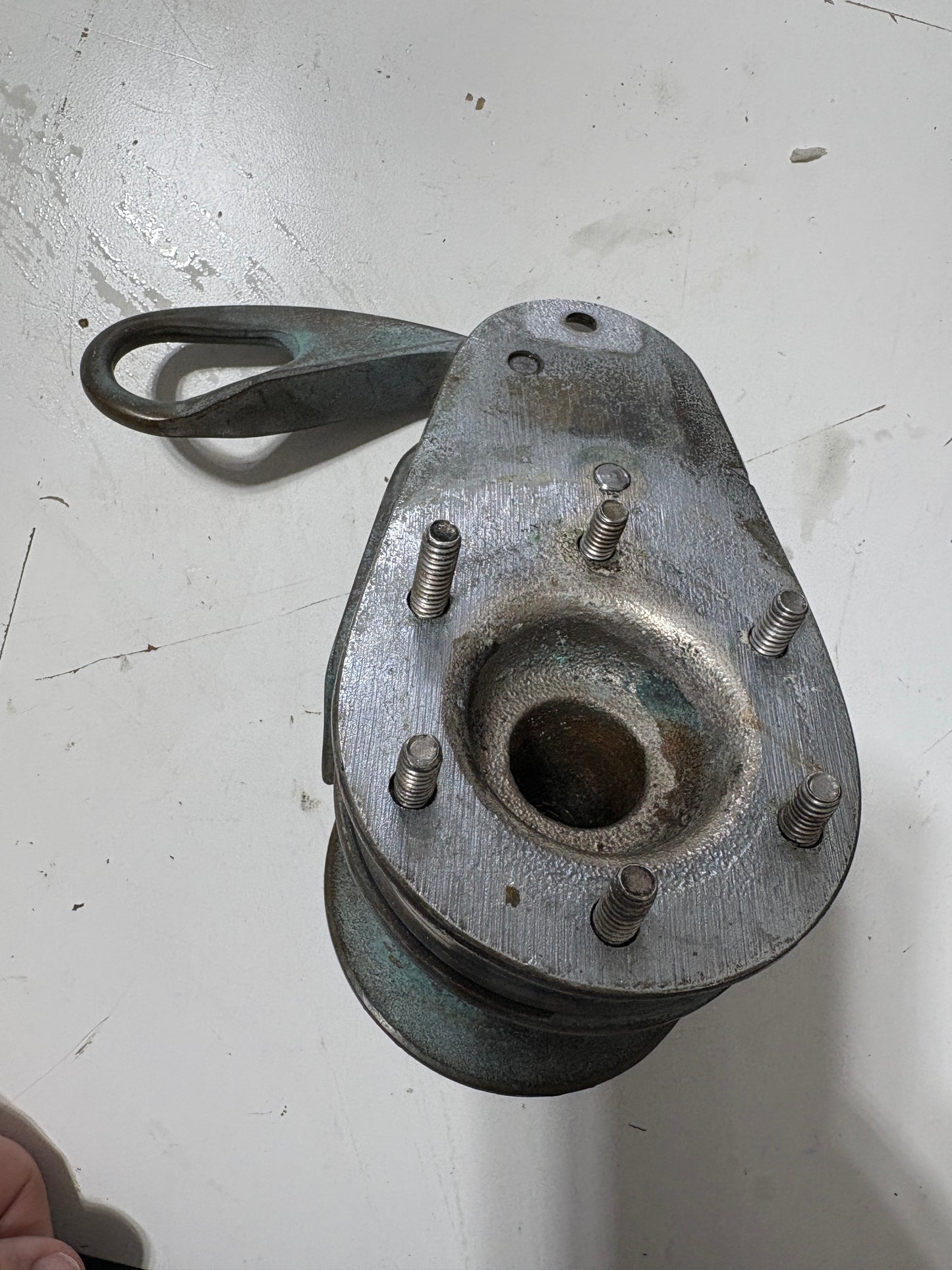 Vintage Merriman Bronze Halyard Winch #1