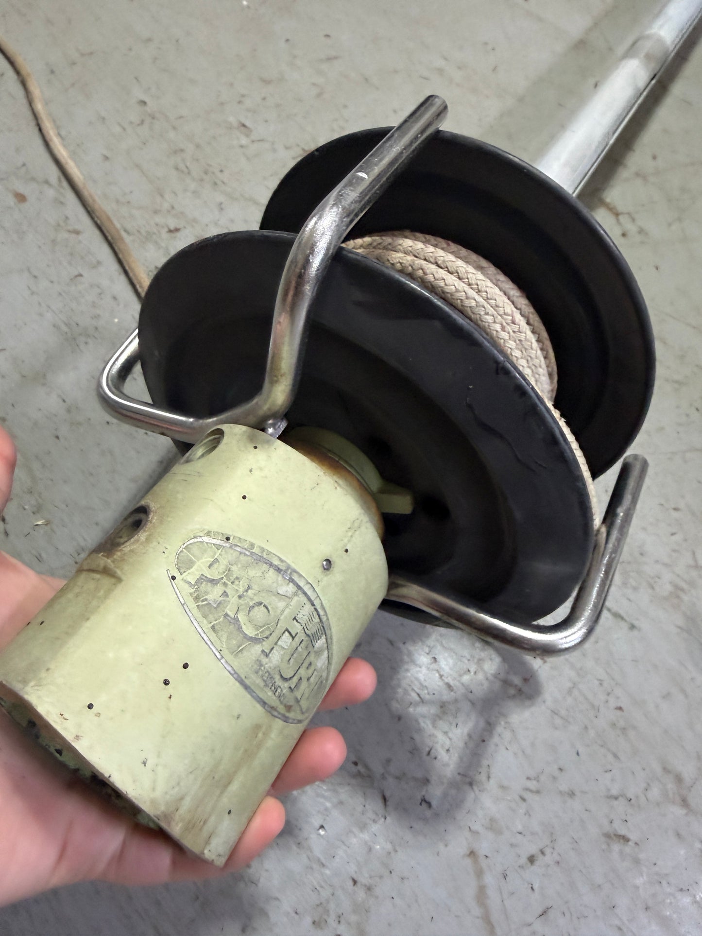 Profurl Roller Furling Drum With 71" Long Extrusion