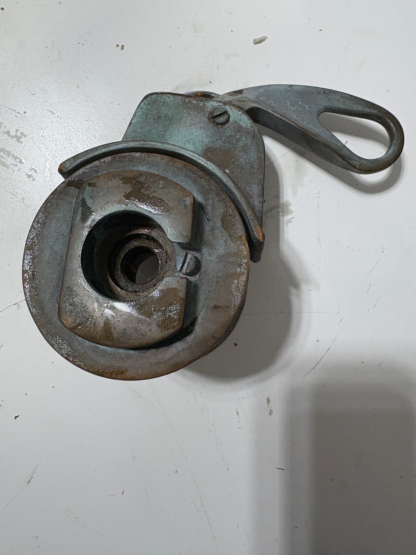 Vintage Merriman Bronze Halyard Winch #1