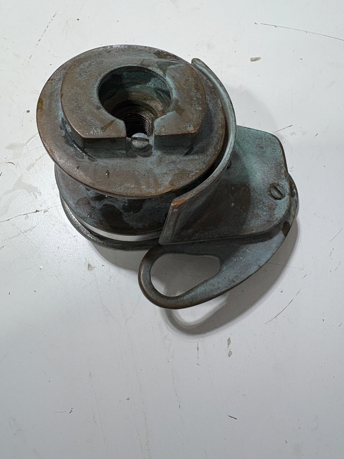 Vintage Merriman Bronze Halyard Winch #1