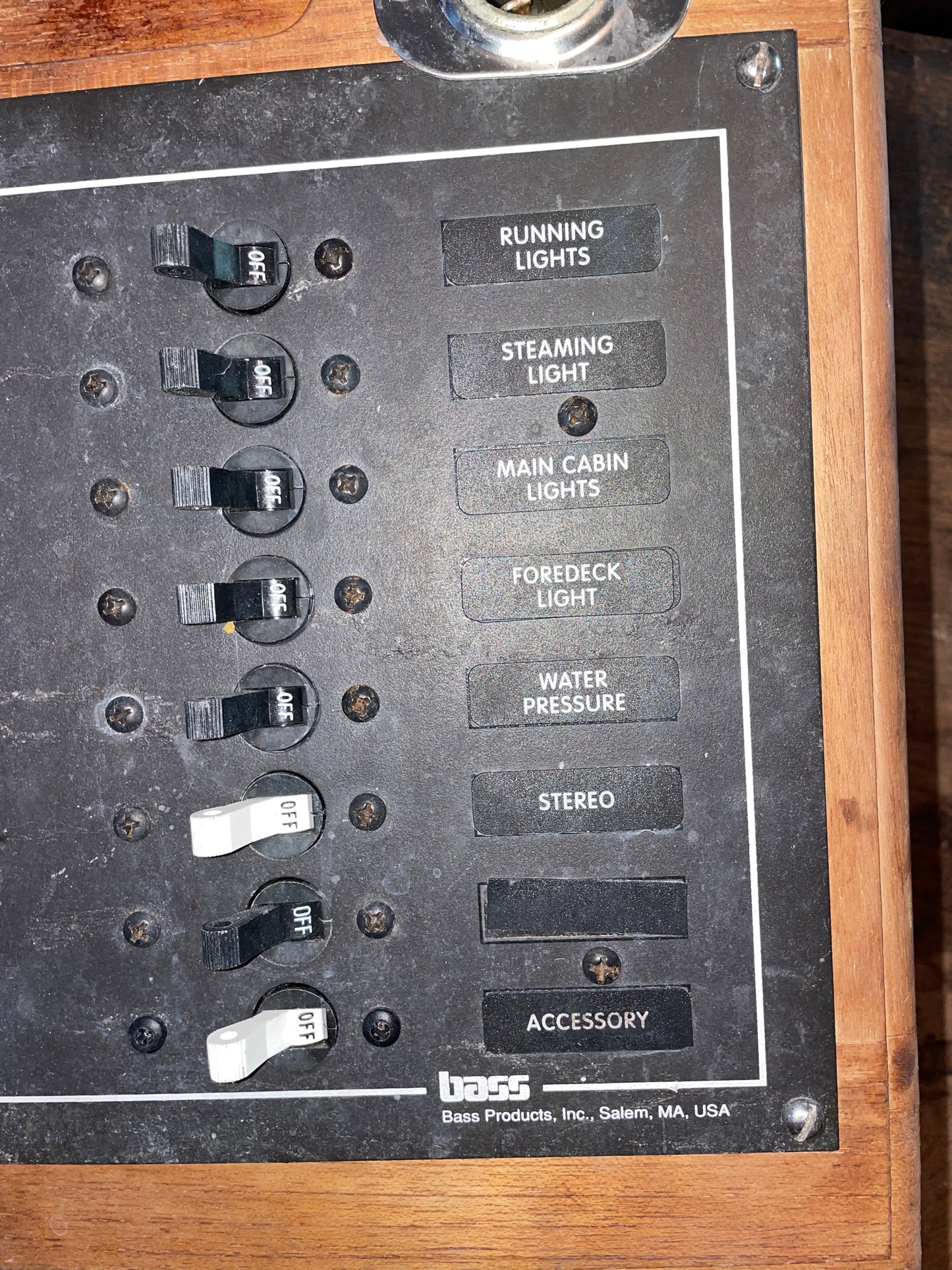 Bass DC Power 8 Switch Panel