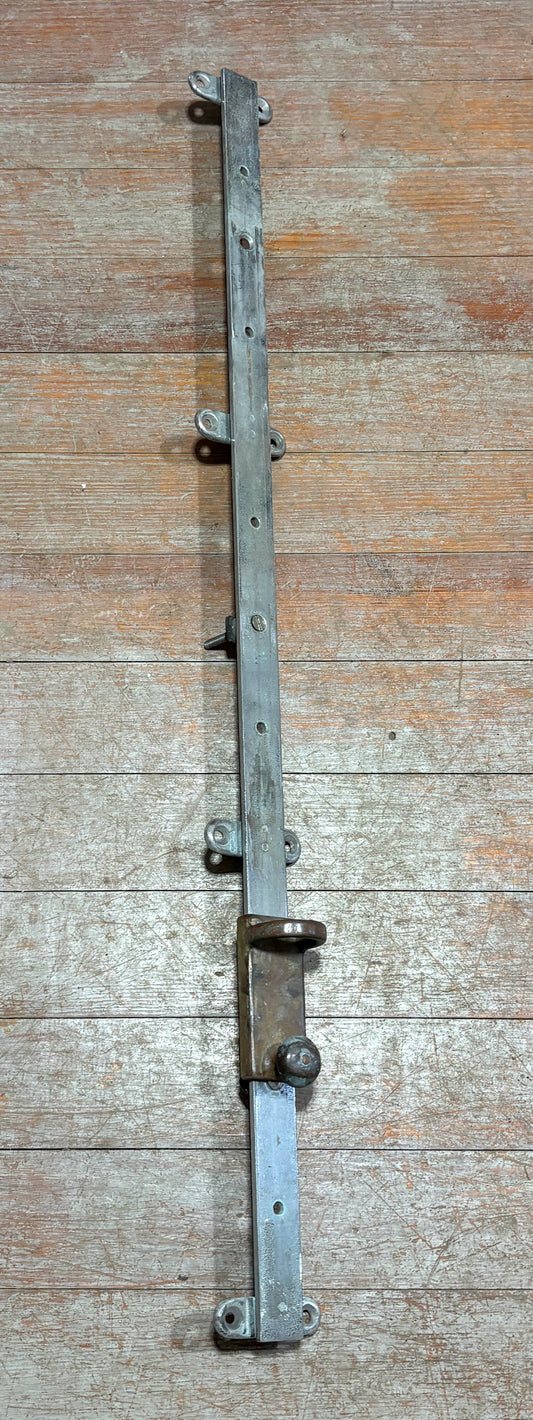 36" Chromed Bronze Mast Track with 4" Mast Ring Car 1 1/4" track