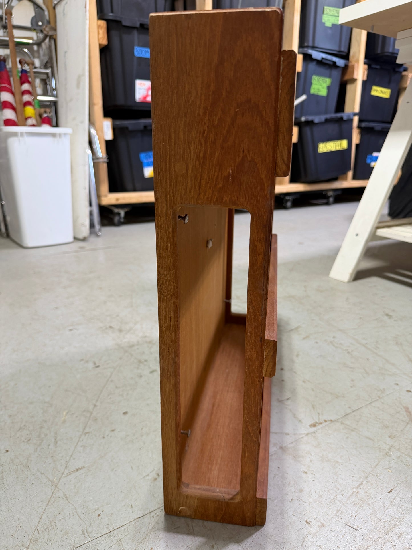 Seateak Chart / Book Rack - 19 1/2" Wide x 18 1/2" Tall x 4 3/8" Deep
