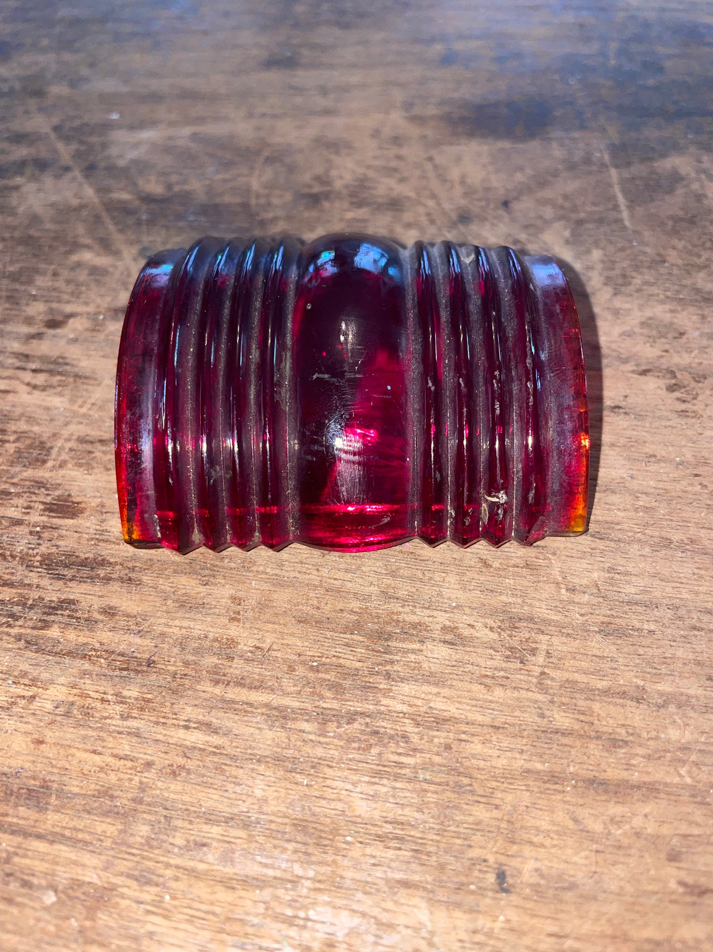 Red Perkins Replacement Glass- 1 1/2” long x 2 1/4”