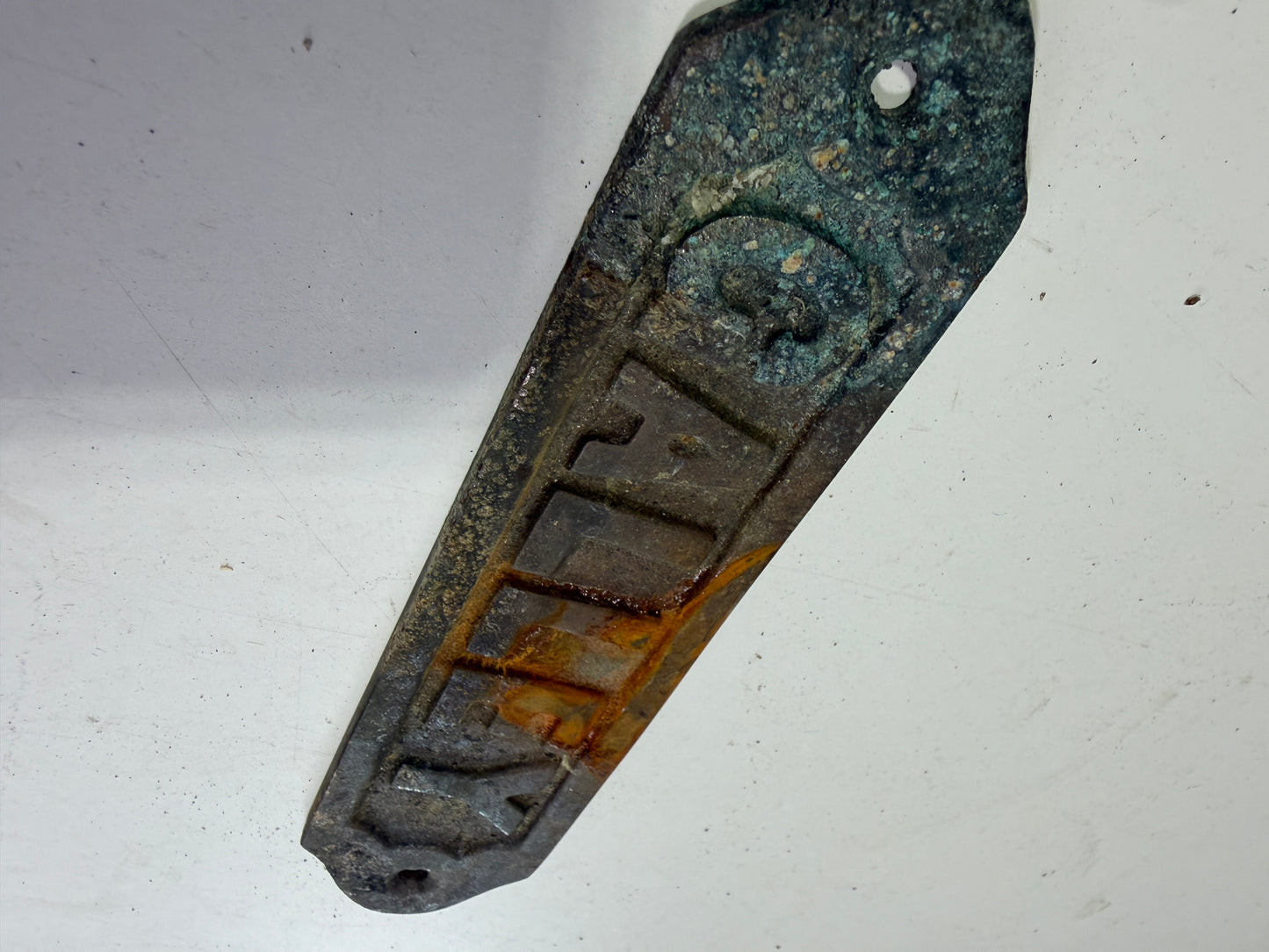 Brass Galley Plaque