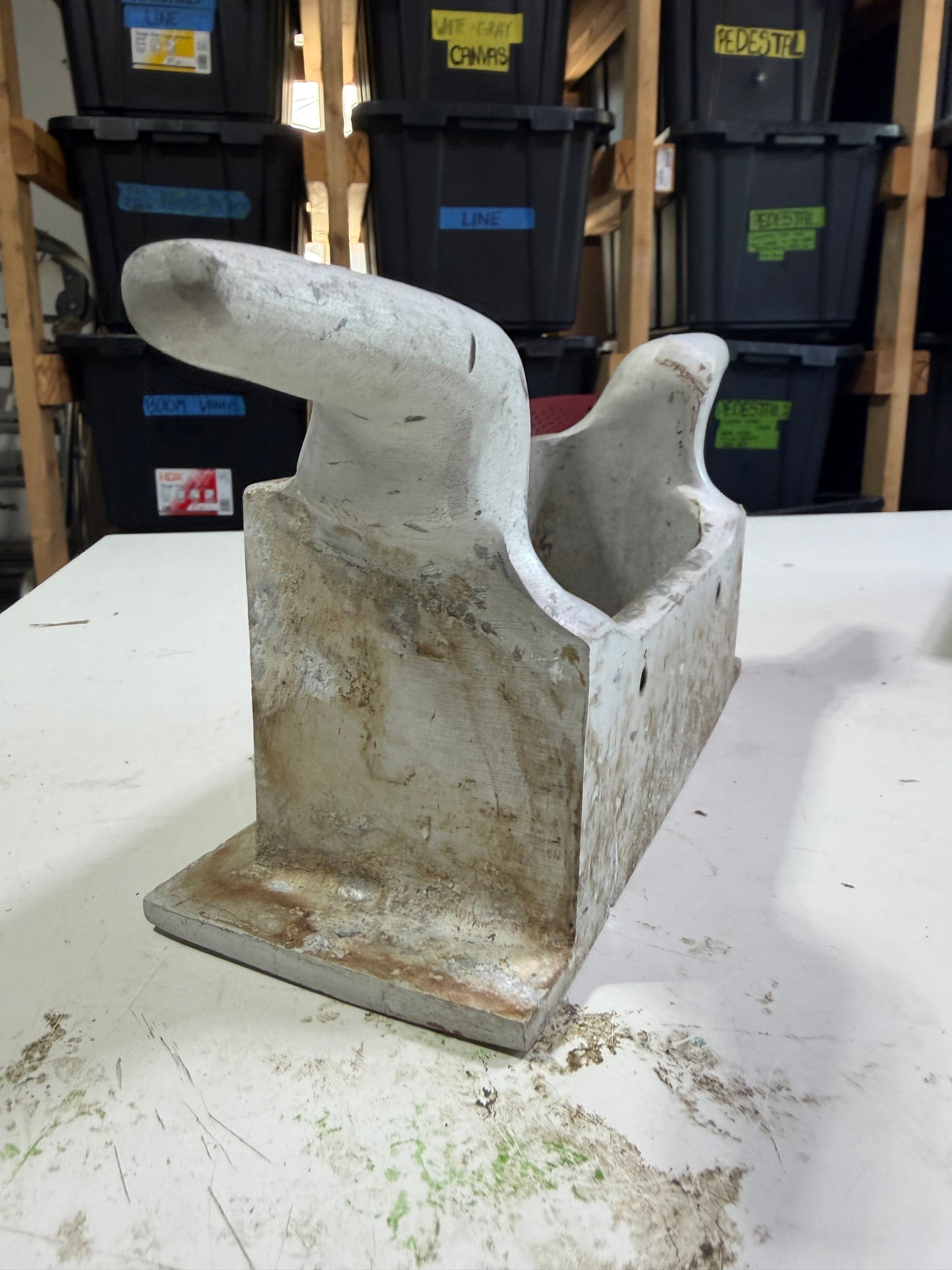 PAIR Aluminum 14" Open Chock Cleats