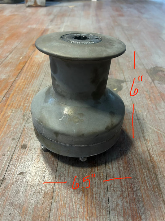Vintage Barlow Model 26 Single Speed Sailboat Winch