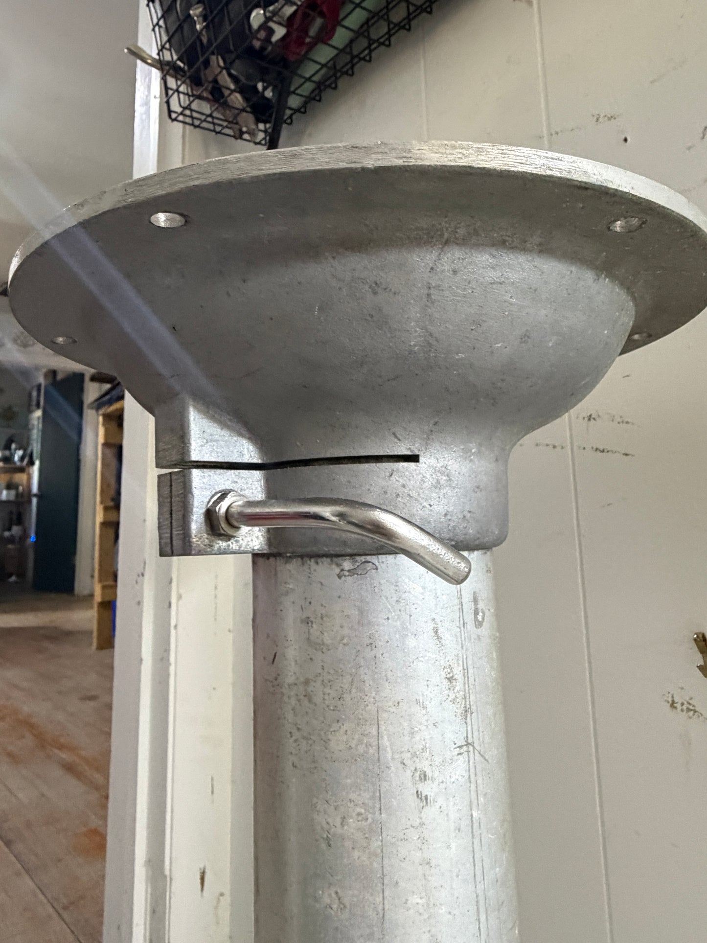 Aluminum Table Leg - 28" Total Height