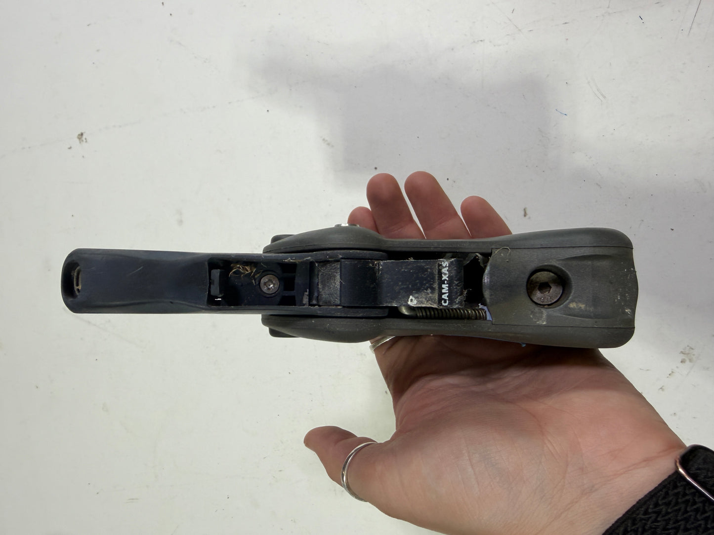 Spinlock XAS Single Rope Clutch- 1/4" - 1/2mm - Handle Has Wear