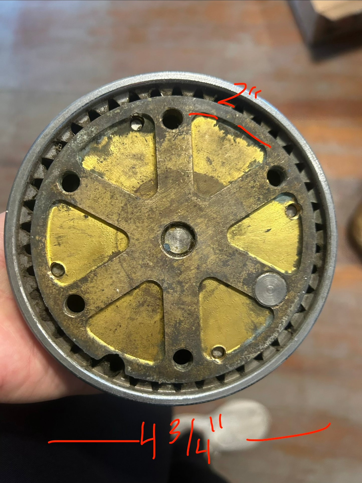 Barlow 18 Single Speed Winch 4 1/4"