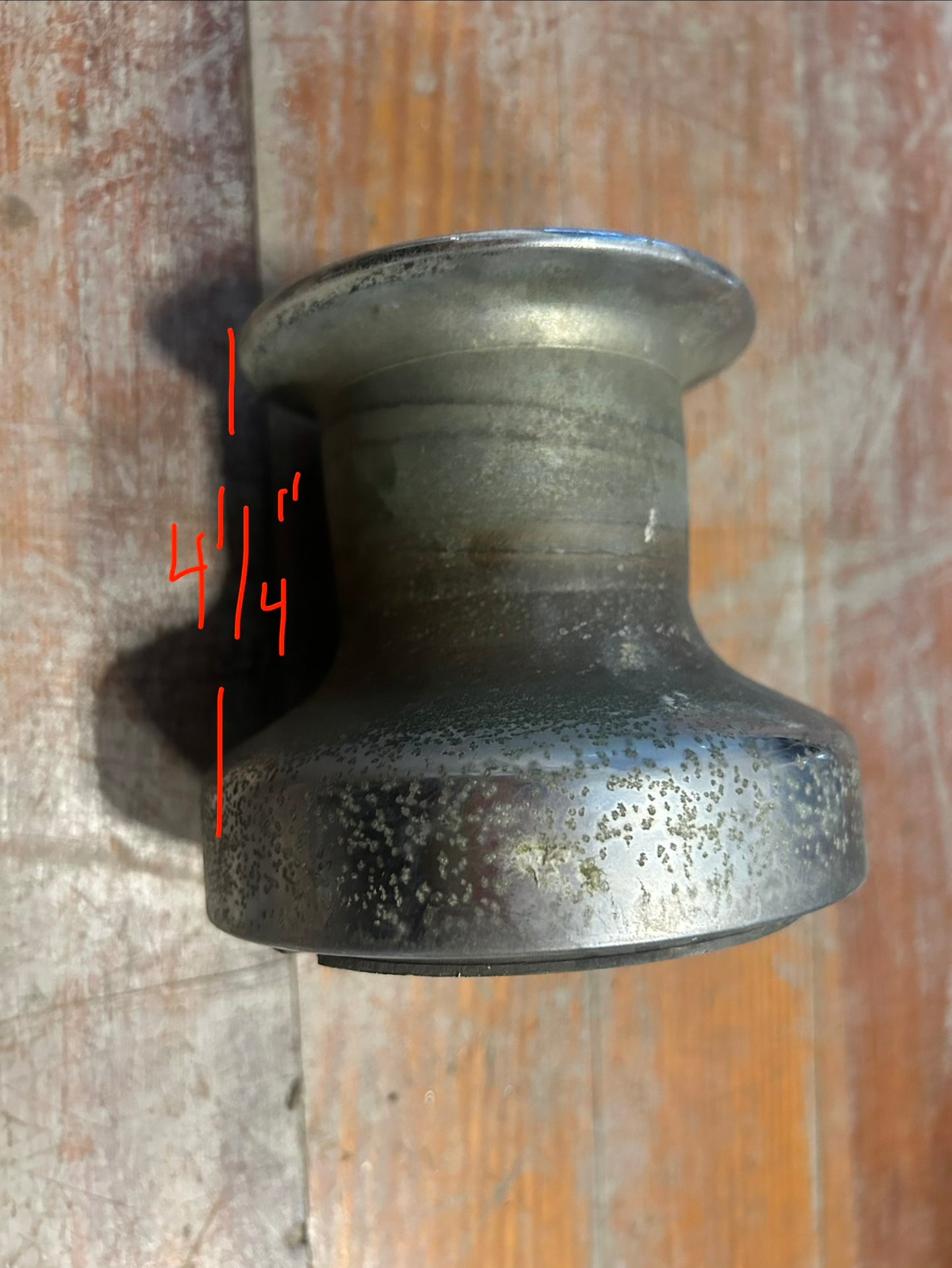Barlow 18 Single Speed Winch 4 1/4"