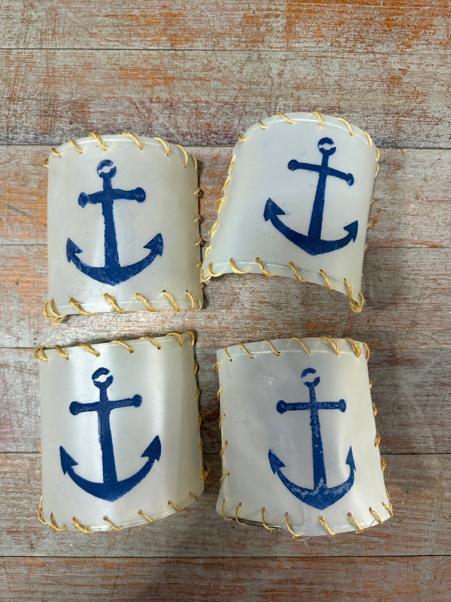 LOT of 4 Anchor Light Shade