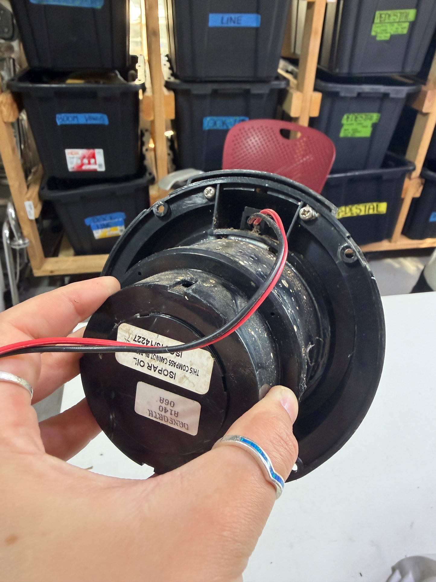 Danforth Plastimo A140 Bulkhead Compass