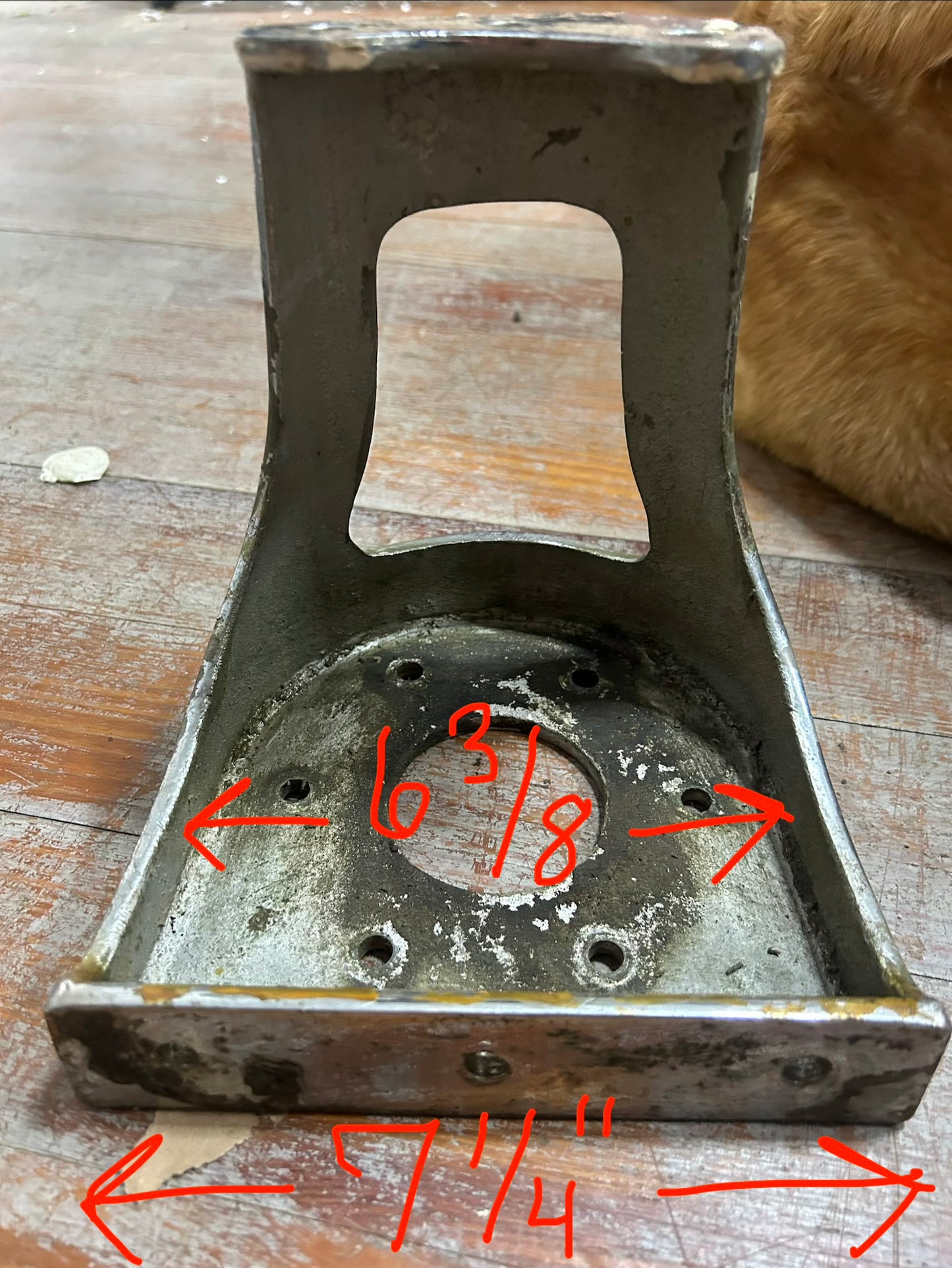 Heavy Duty Winch Base/Holder