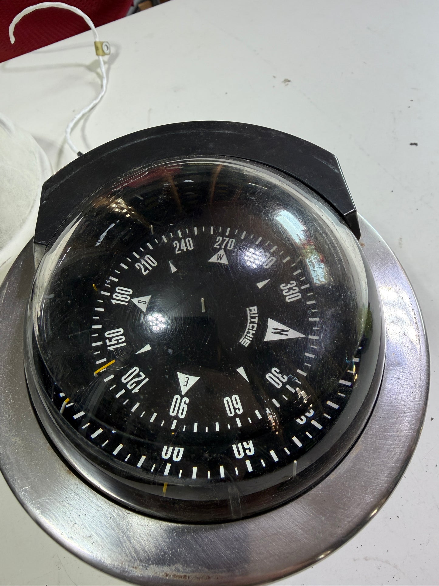 Ritchie Compass With Stainless Steel Housing And Cover