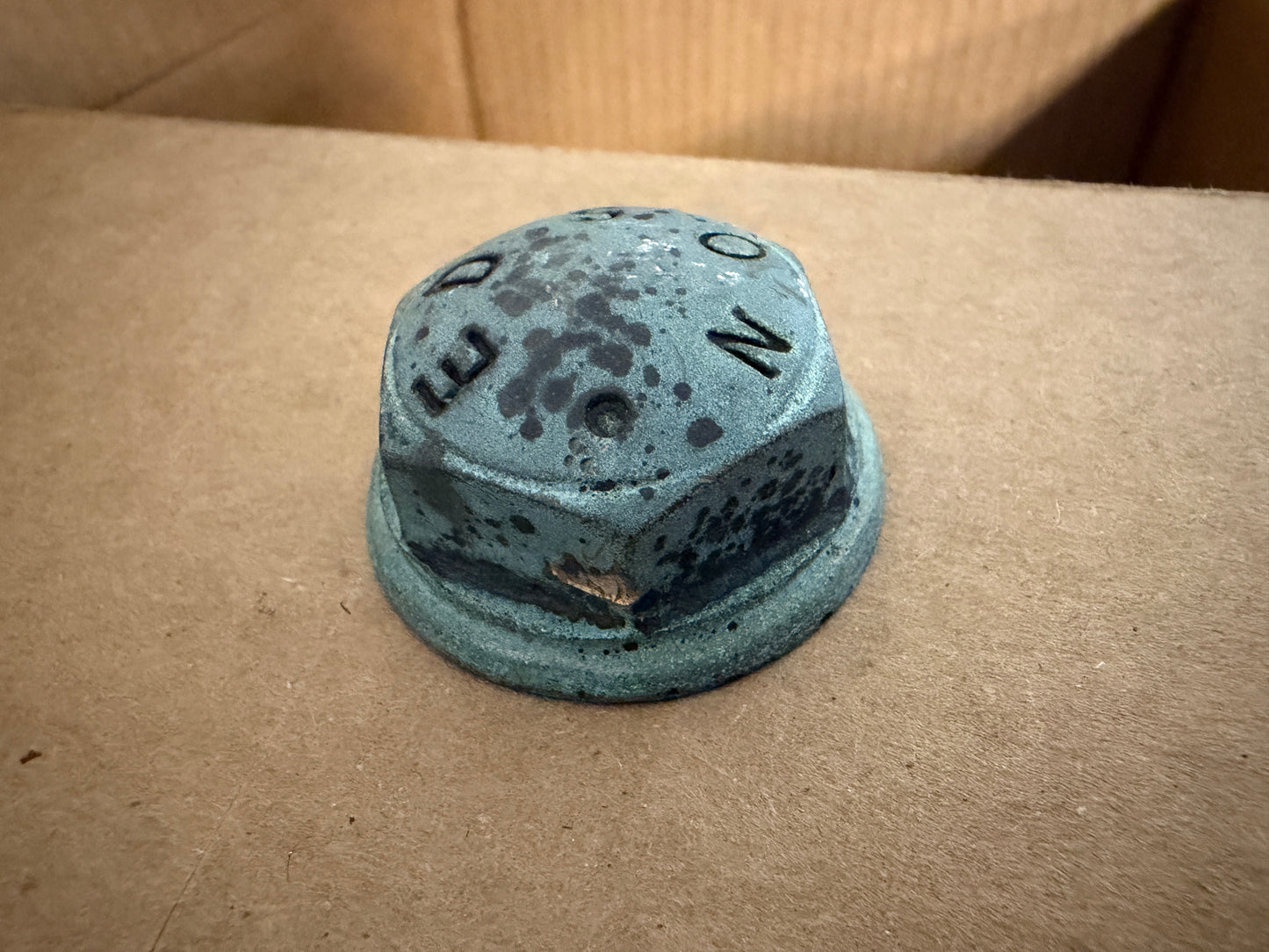 Bronzed Edson Wheel Nut 5/8"