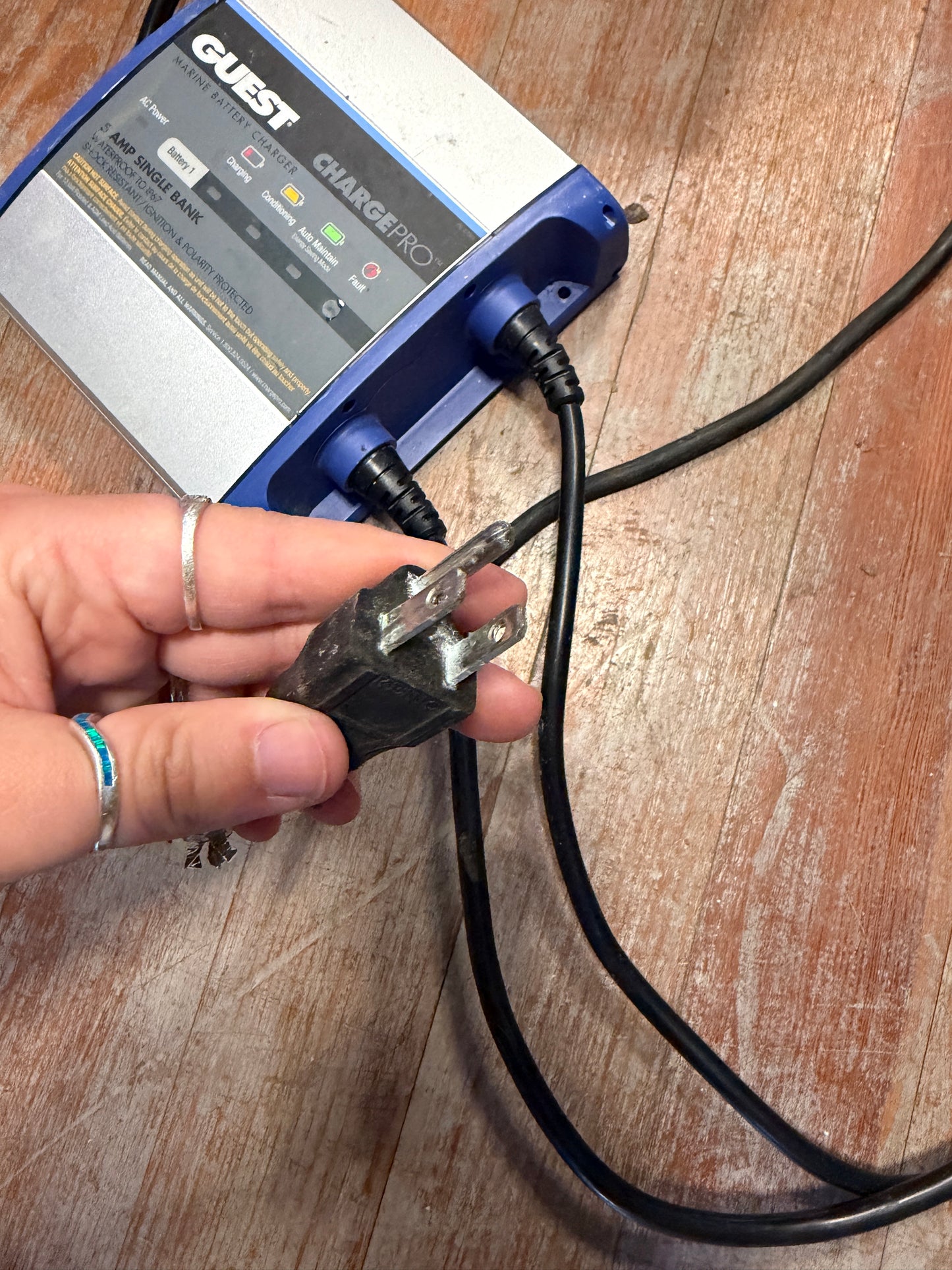 Guest Charger 5 AMP 1 Bank Battery Charger