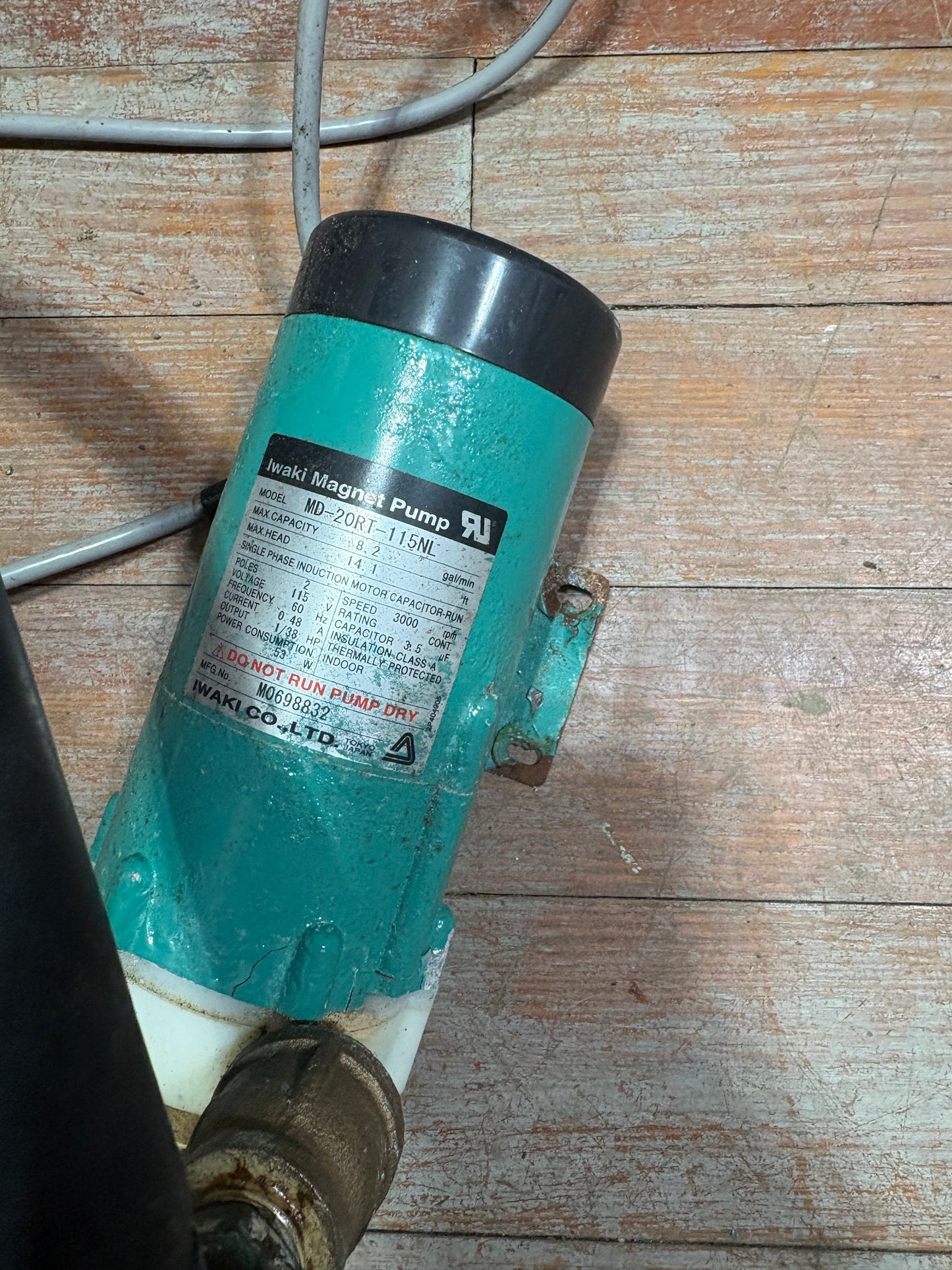 Iwaki Magnet Pump MD-20RT-115NL