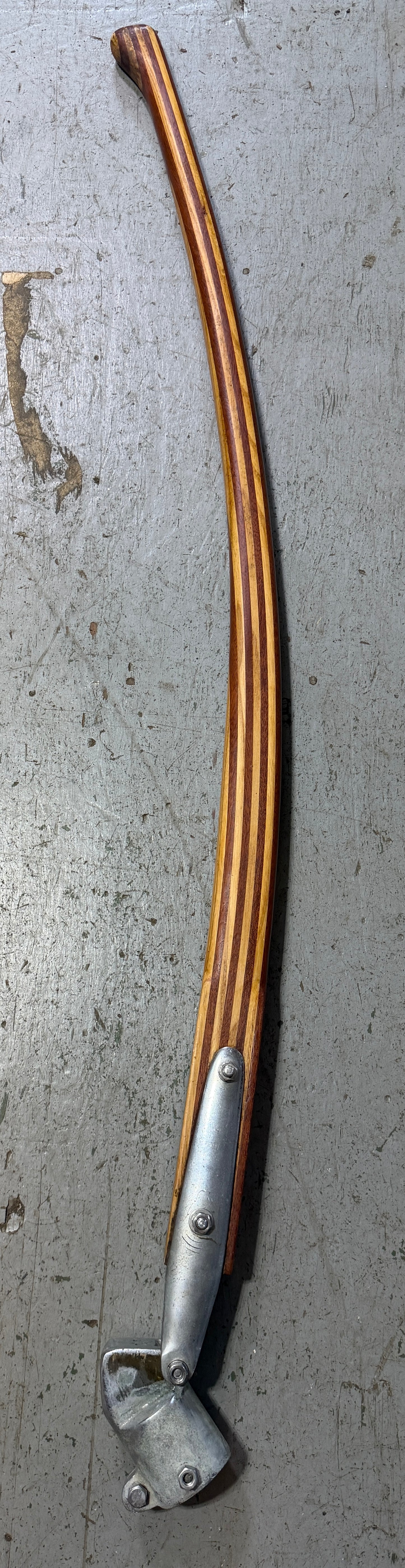 45 1/4" Long Tiller Handle With Tiller Strap & Rudder Cap --#28