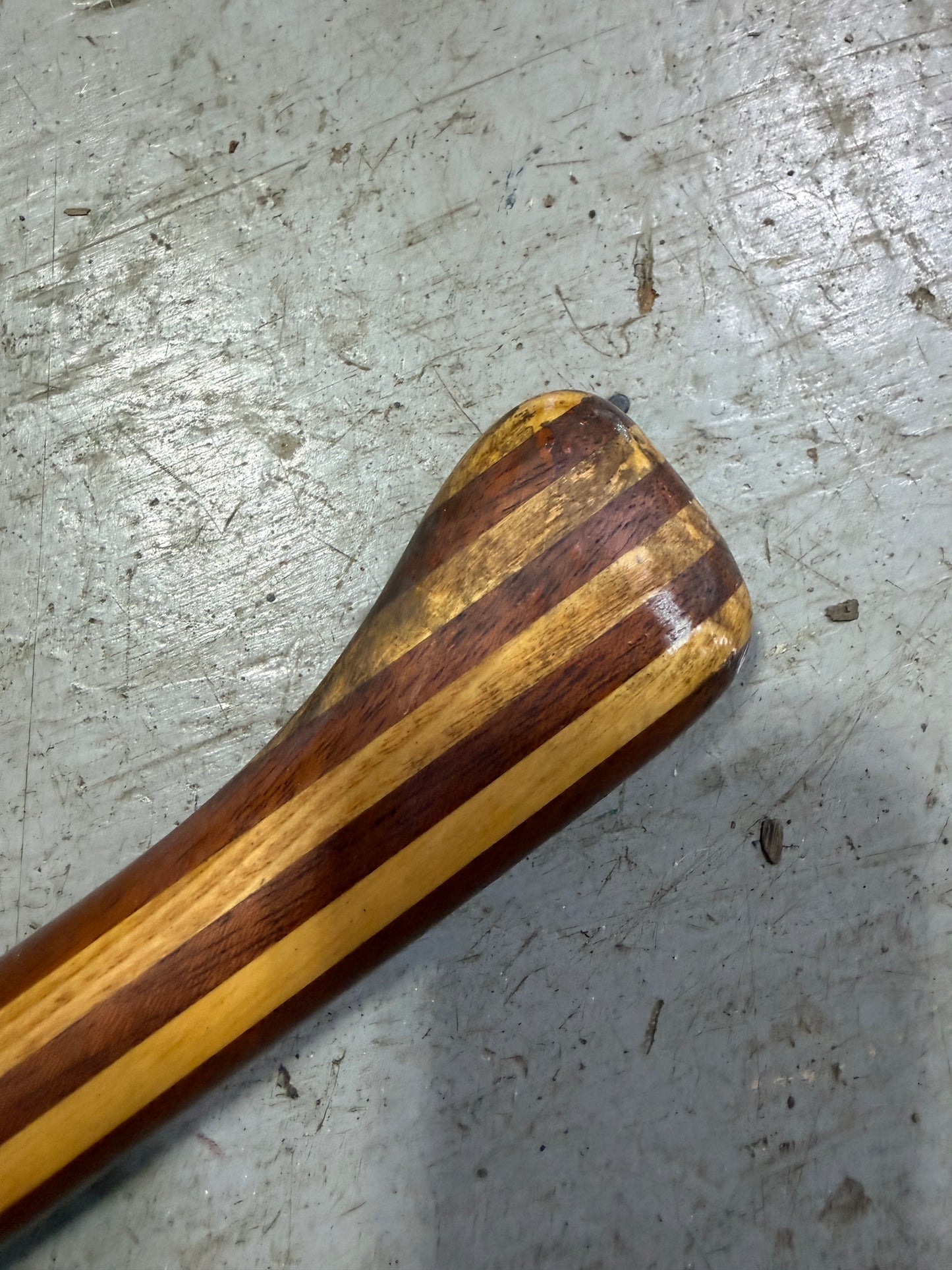 45 1/4" Long Tiller Handle With Tiller Strap & Rudder Cap --#28