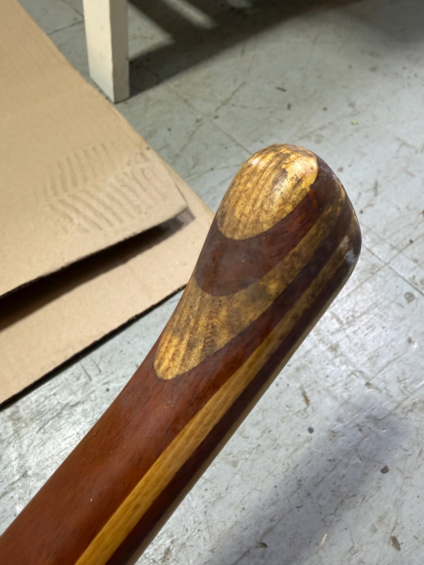 45 1/4" Long Tiller Handle With Tiller Strap & Rudder Cap --#28
