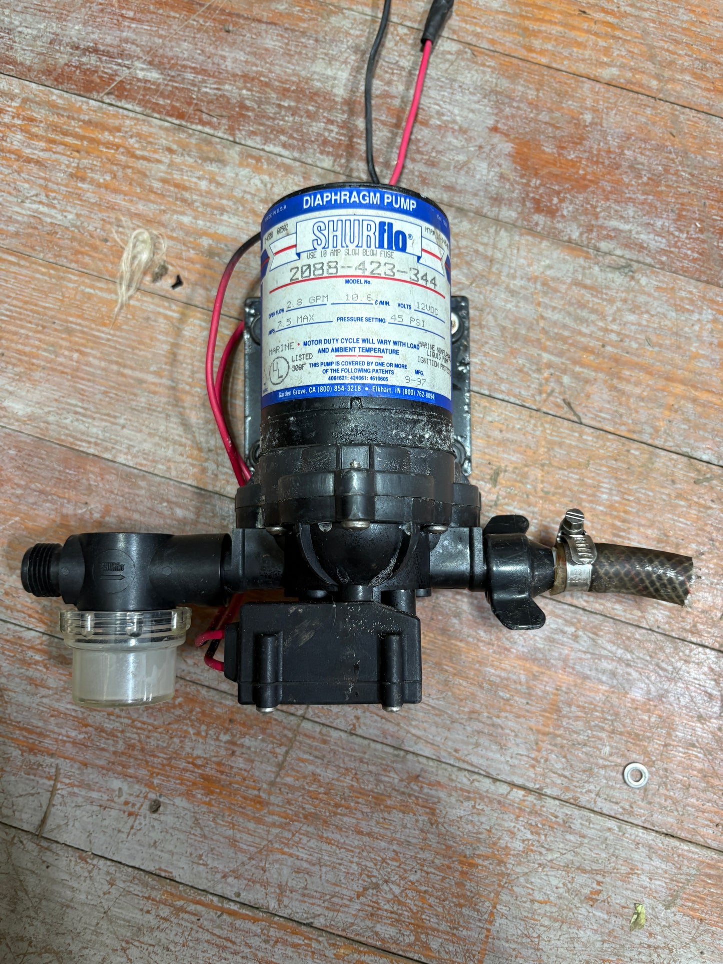 Shurflo Diaphragm Pump 2088-423-344