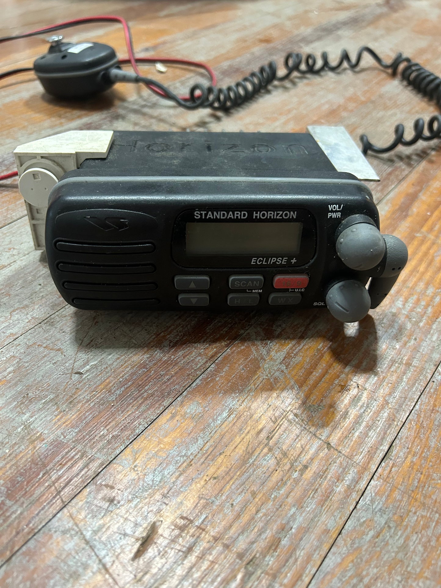 Standard Horizon Eclipse + w/ mic number CMP349BR