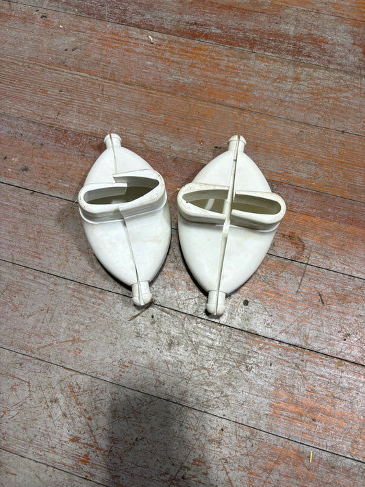 Rubber Spreader End Caps Pair
