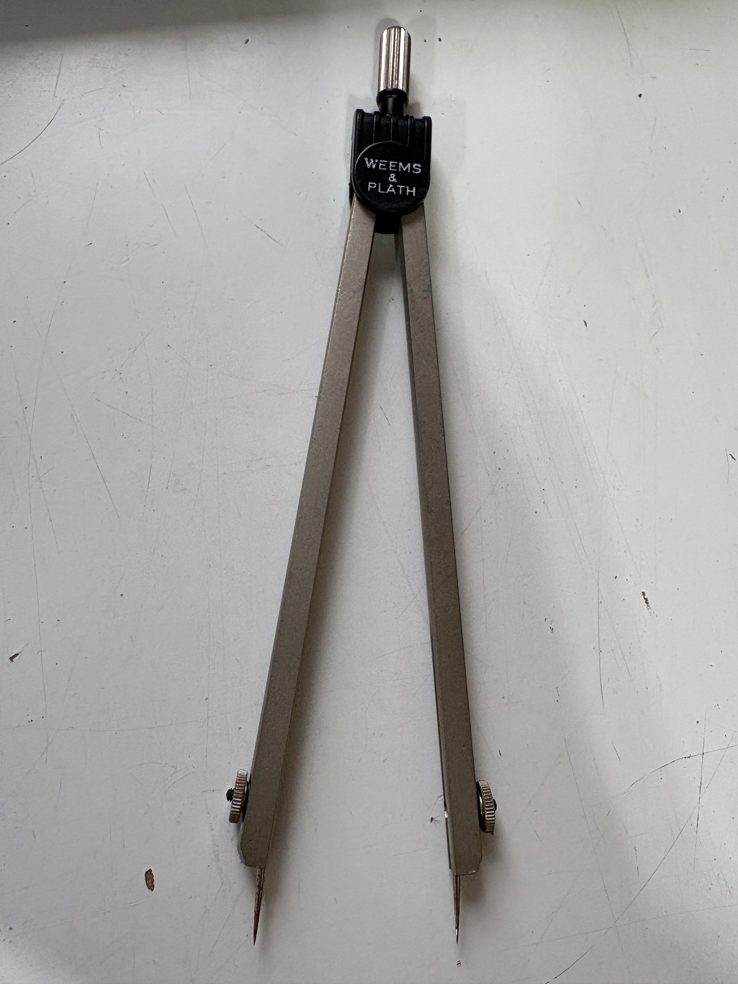 Weems and Plath 6"Matte Nickle Fixed Point Divider for Chart Plotting