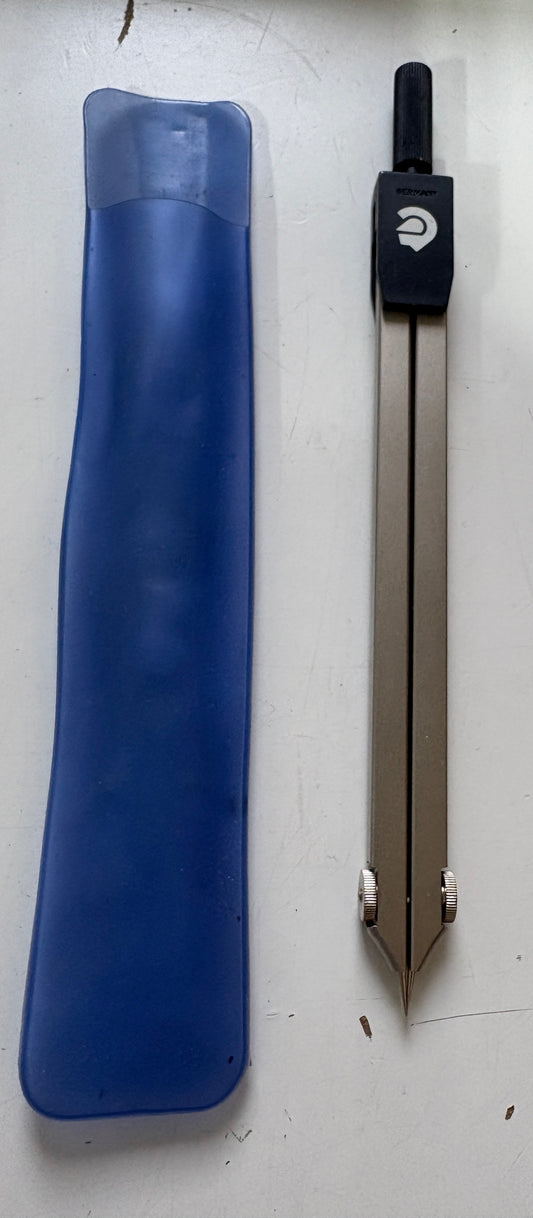 Germany 6"Matte Nickle Fixed Point Divider for Chart Plotting
