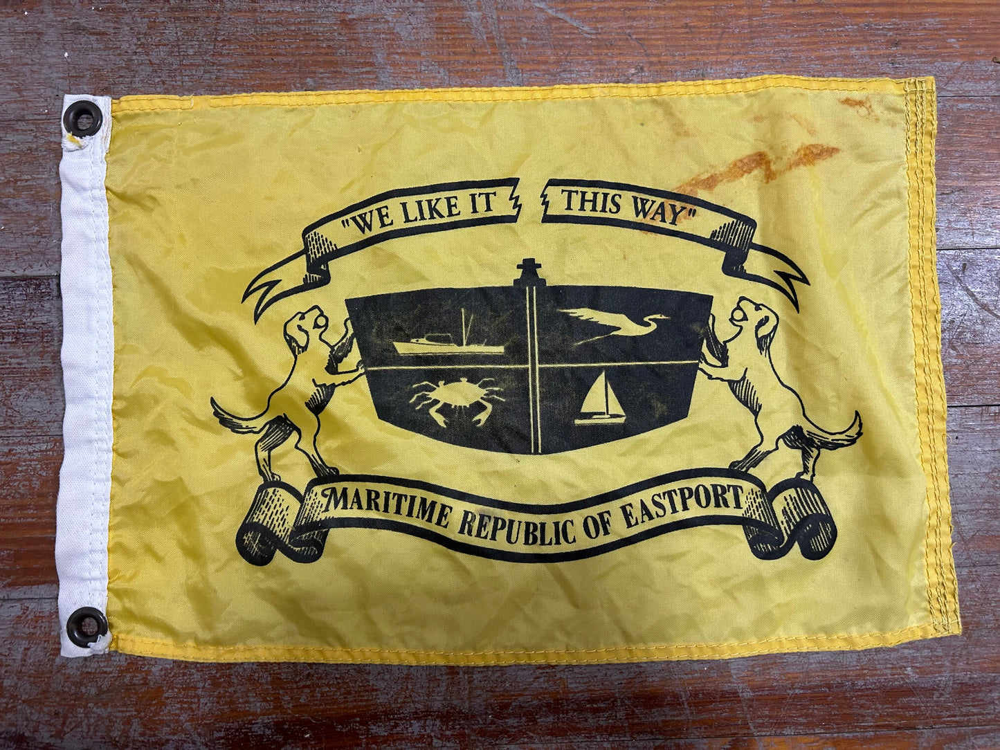 18" X 11 1/2" Eastport Flag