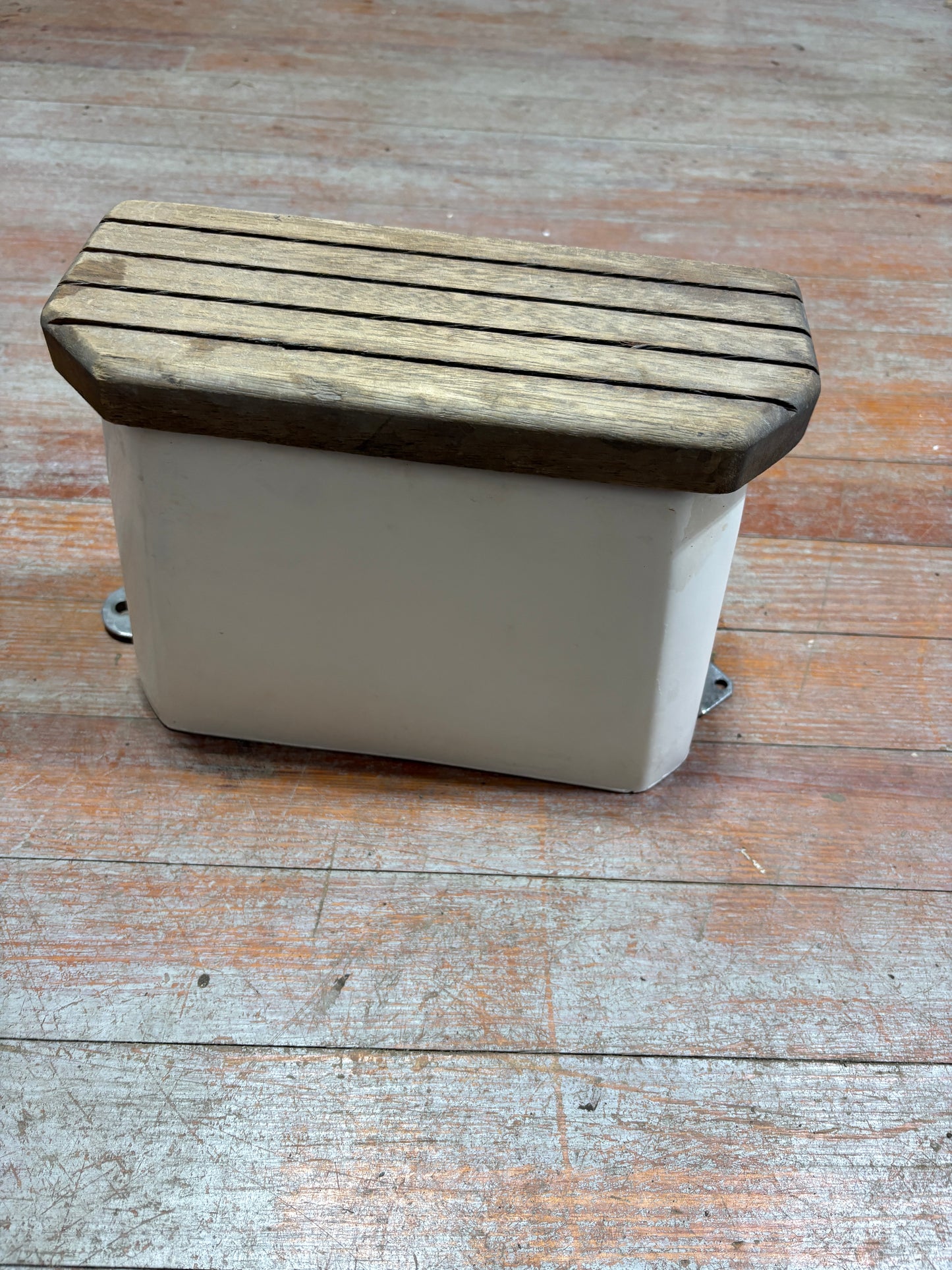 Teak Top Companionway Step from MacGregor 26X
