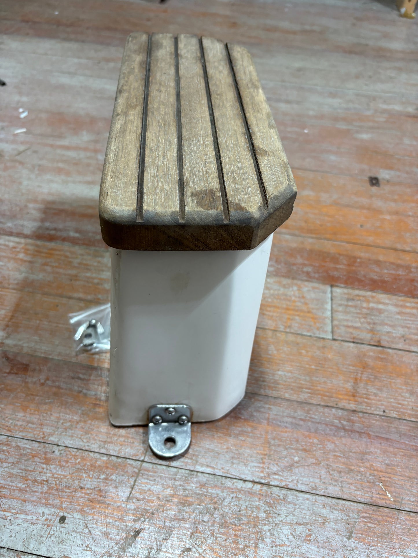 Teak Top Companionway Step from MacGregor 26X