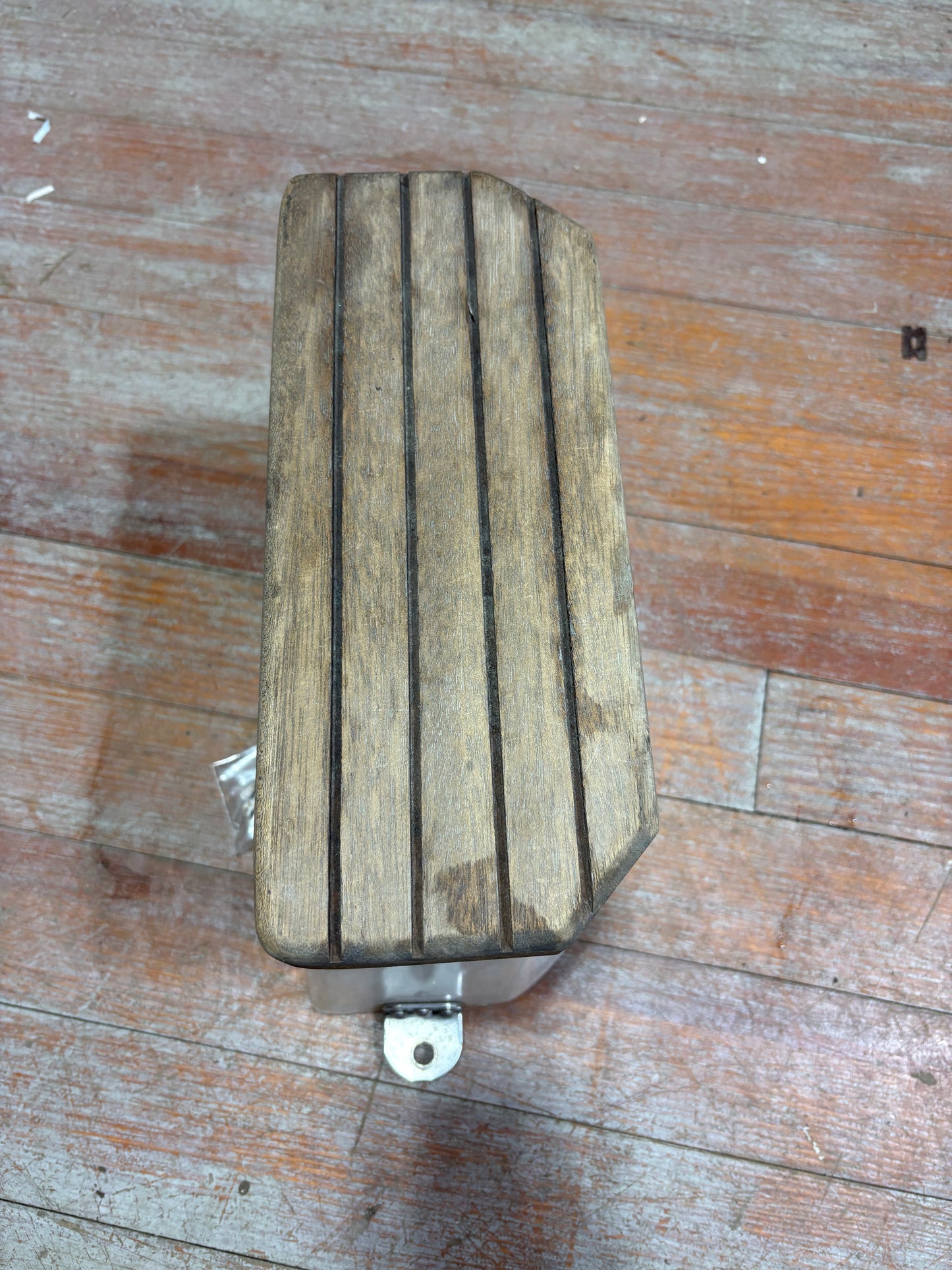 Teak Top Companionway Step from MacGregor 26X