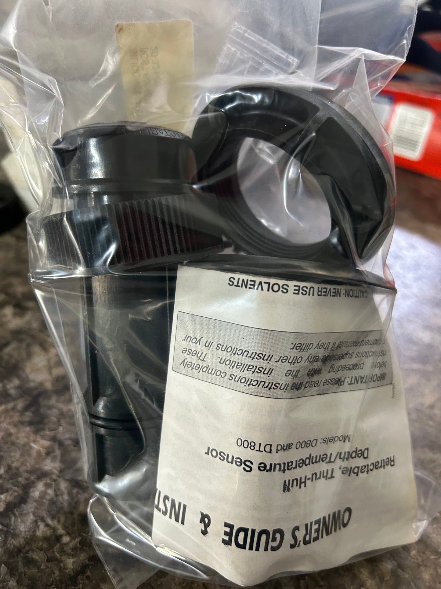 Airmar D800 / DT800 Retractable Thru-Hull Depth & Temperature Sensor