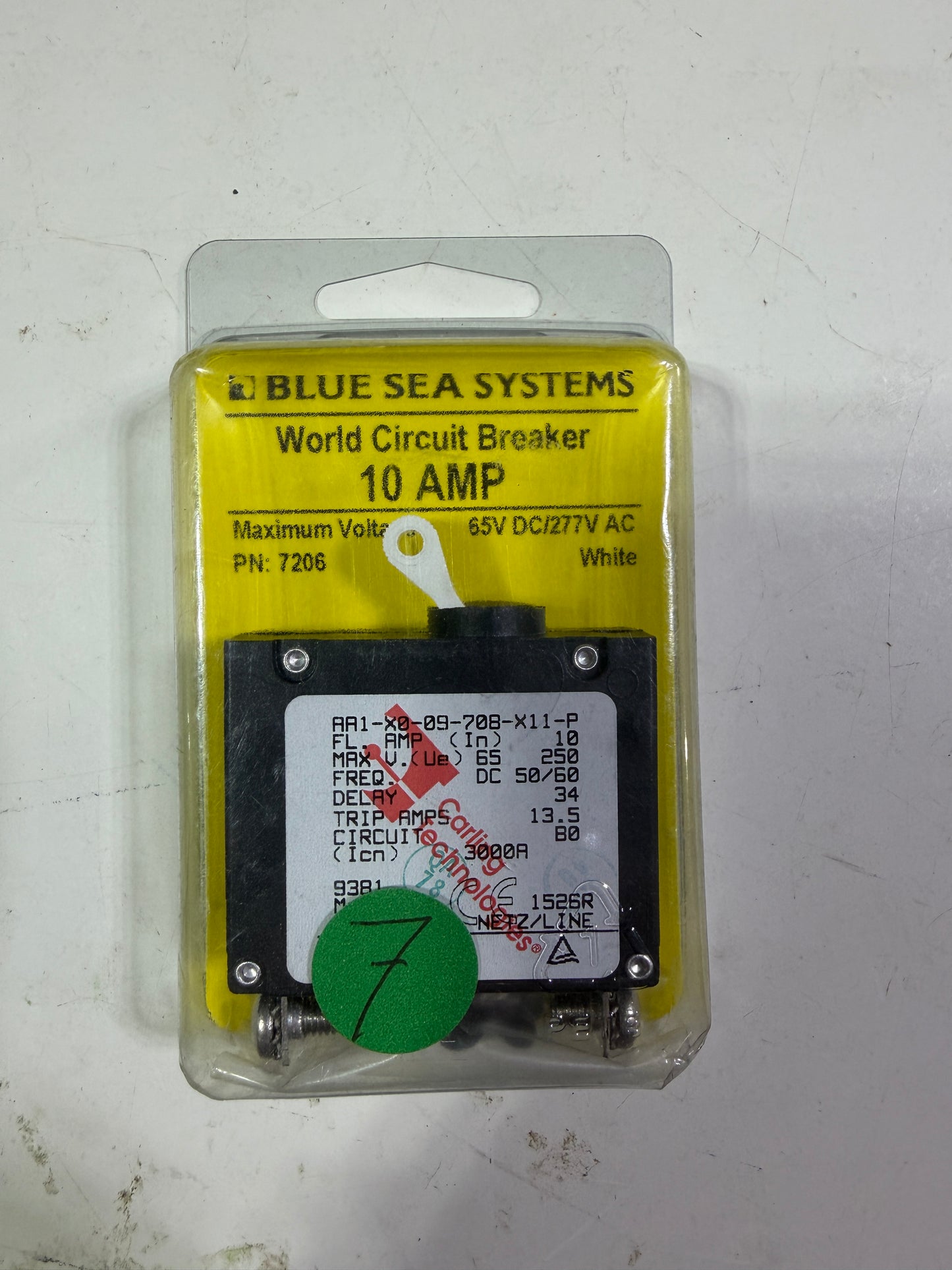 Blue Sea Systems 10AMP Circuit Breaker - NEW