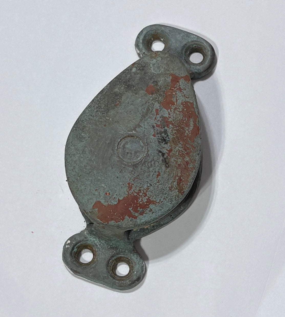 Bronze Cheek Block 2" Sheave 1/2" Line