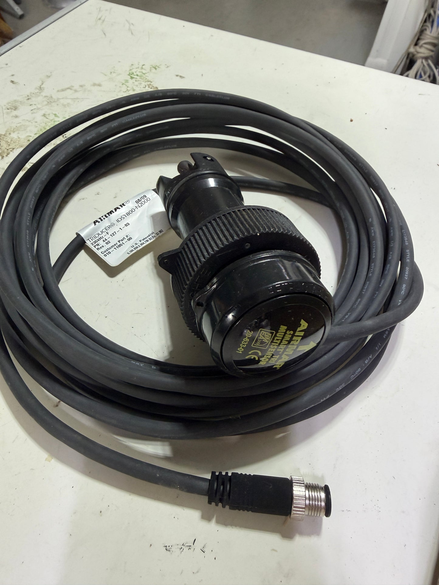 Airmar Retractable Triducer Multisensor With Valve MODELS DST800-N2000 & DST800V