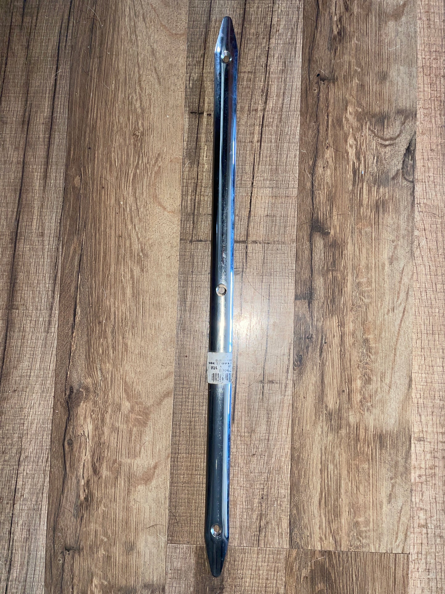 18” Long x 3/4” Wide Stainless Steel Rail Trim