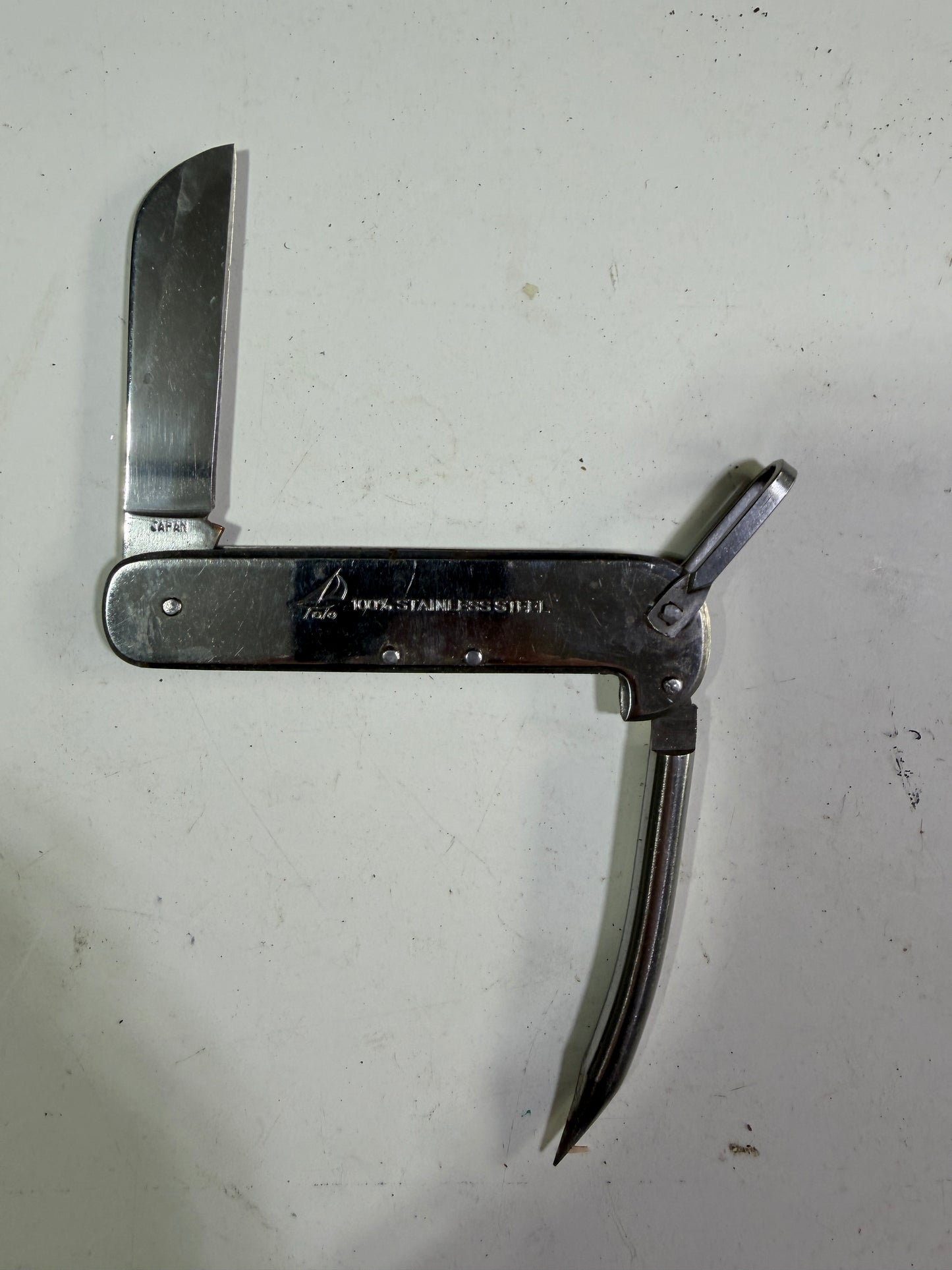 TELO 100% Stainless Steel Rigging Knife