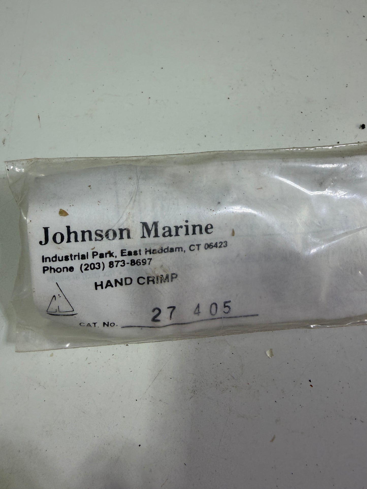 Johnson Marine 3/16" Toggle Jaw Hand Crimp - NEW