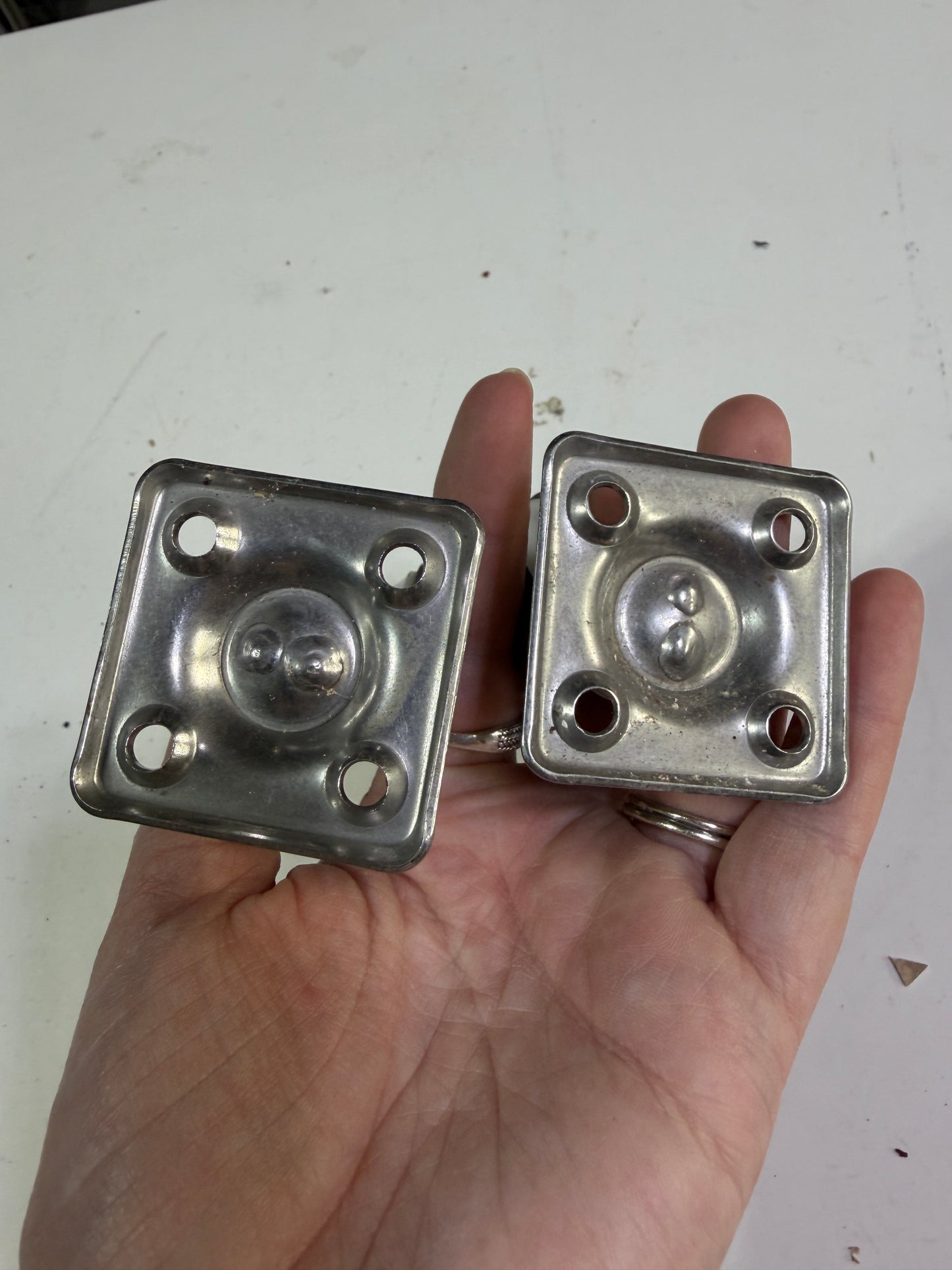 PAIR Schaefer 1 1/2” Sheave Spring Loaded Standing Block- 7/16” Line