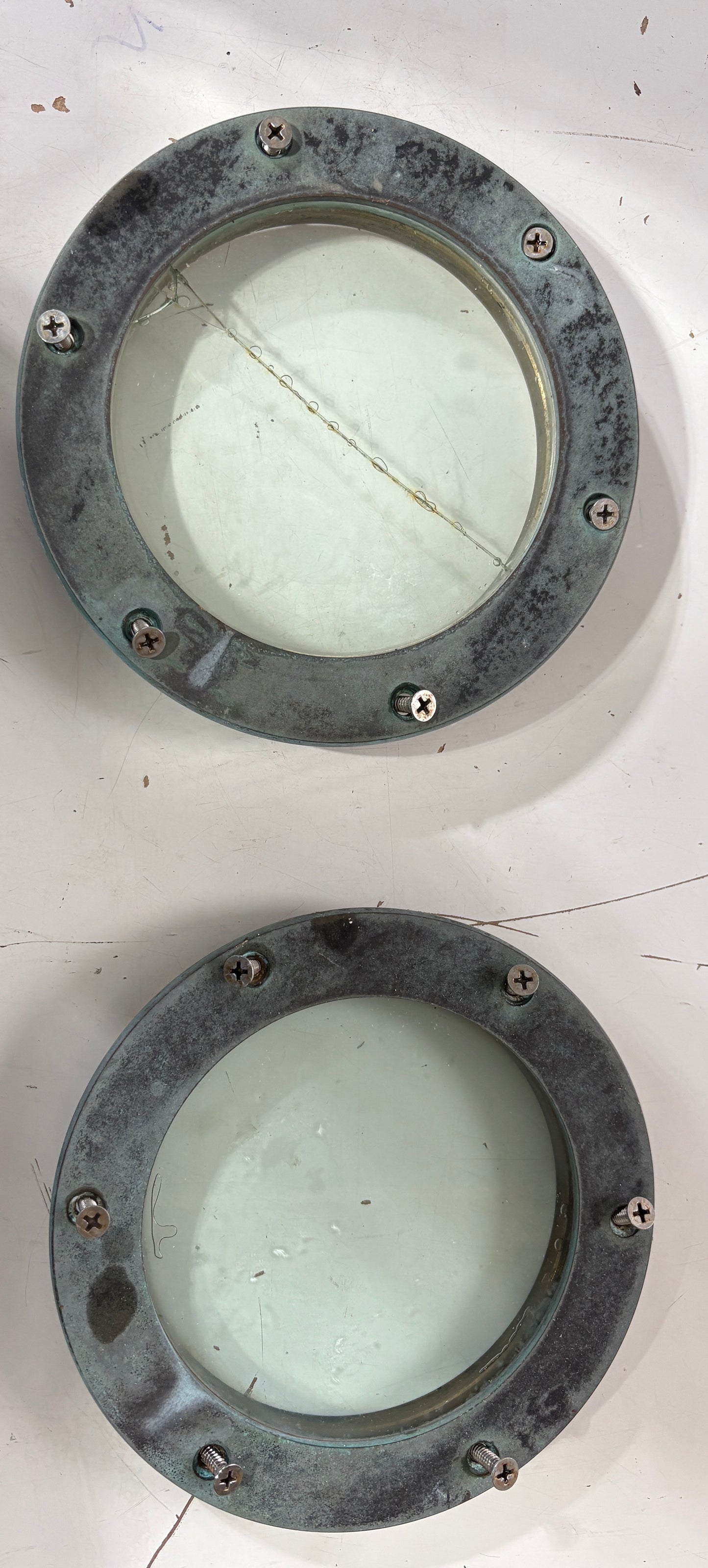 Vintage Porthole Pair from Alberg 30