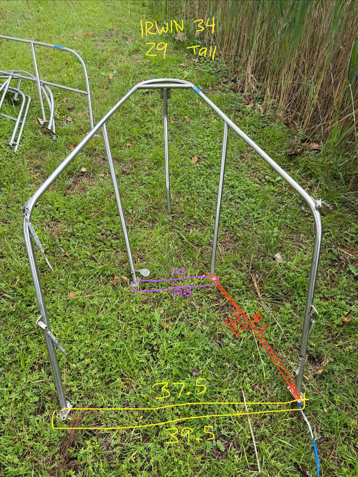 Irwin 34 Bow Railing / Pulpit